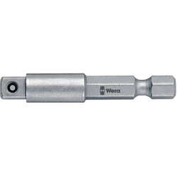 Adaptateur pour douilles 1/4 pour embouts 3/8 50mm wera