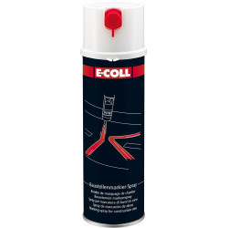 Spray de marquage pour chantier aérosol 500ml blanc e-coll