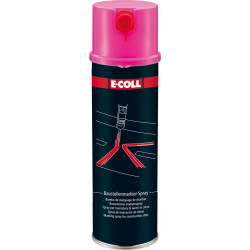 Spray de marquage pour chantier aérosol 500ml rose e-coll