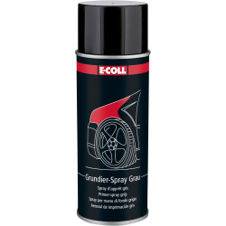 Spray d'apprêt aérosol 400ml gris e-coll
