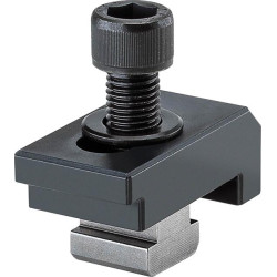 Crampon plaqueur simple pour rainure en t m12x14mm röhm
