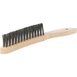 Brosse à soudures acier l isse 3 rangs mm format