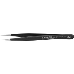 Brucelles esd 110mm noir knipex