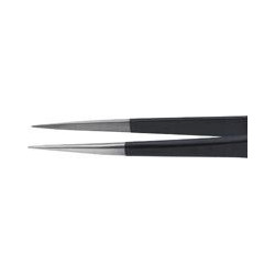 Brucelles esd forme aiguille us 135mm noir knipex