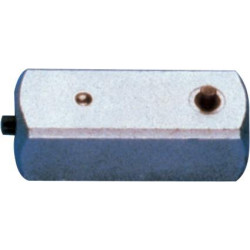 Carré traversant 1. mm gedore