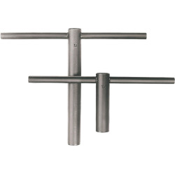 Cle pour mandrin de tour 14mm carre femelle amf