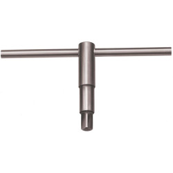 Cle pour mandrin de tour 9mm carre male amf