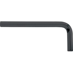 Clé mâle coudée din911 0,9x mm format