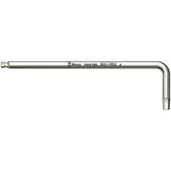 Cle male coudee inox six pans femelle 1,5x mm wera