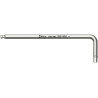 Cle male coudee inox six pans femelle 2,5x mm wera