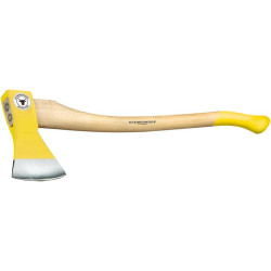 Hache euro avec manche en frene 1600 g ochsenkopf