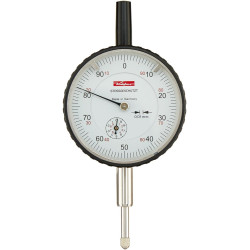 Comparateur haute précision m2s protégé antichoc avec réglage fin de l'aiguille käfer