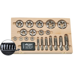 Jeu de taraudage m3-m20 völkel