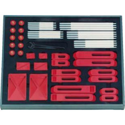 Jeu d'éléments de serrage m10 plastique amf