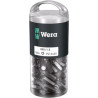 Embout 1/4 din3126e6,3 pz1x25mm pack de 100 wera