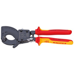 Coupe-câbles vde avec bra nches multicomposant 250m m knipex