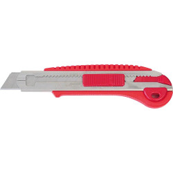 Cutter avec bouton-pousso ir 18mm format