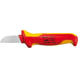Couteau d'électricien avec manche multicomposant 180mm2 knipex