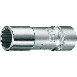 Douille 12 pans longue 1/2 27x mm gedore