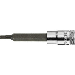 Embout de vissage 1/4 six pans femelle 4x60mm gedore