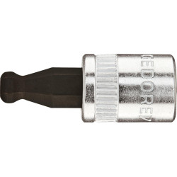 Embout de vissage 1/4 six pans femelle avec tête sphérique 5x28mm gedore