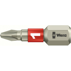 Embout inox 1/4 din3126c6,3 ph1x25mm wera