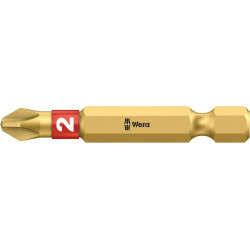 Embout diamant 1/4 din3126e6,3 ph2x50mm wera