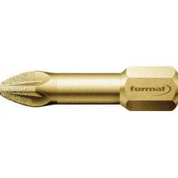 Embout diamant 1/4 din3126c6,3 pz2x25mm format
