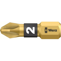Embout diamant 1/4 din3126c6,3 pz2x25mm wera