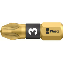 Embout diamant 1/4 din3126c6,3 pz3x25mm wera