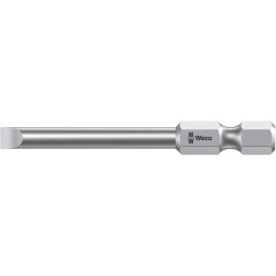 Embout tenace 1/4 din3126e6,3 plat 8x1,2x89mm wera