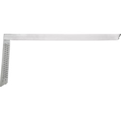Équerre de charpentier à trous de traçage 1000x380 mm format